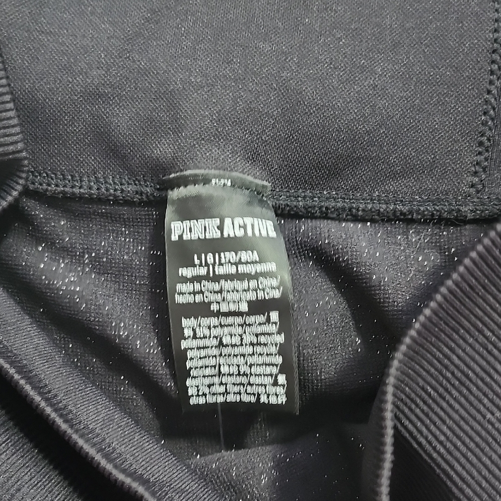 PINK Victoria's Secret Black Sparkle Leggings - Picture 4 of 5